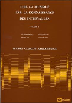 atelier de solfège - Lire la musique par la connaissance des intervalles de Marie-Claude Arbaretaz
