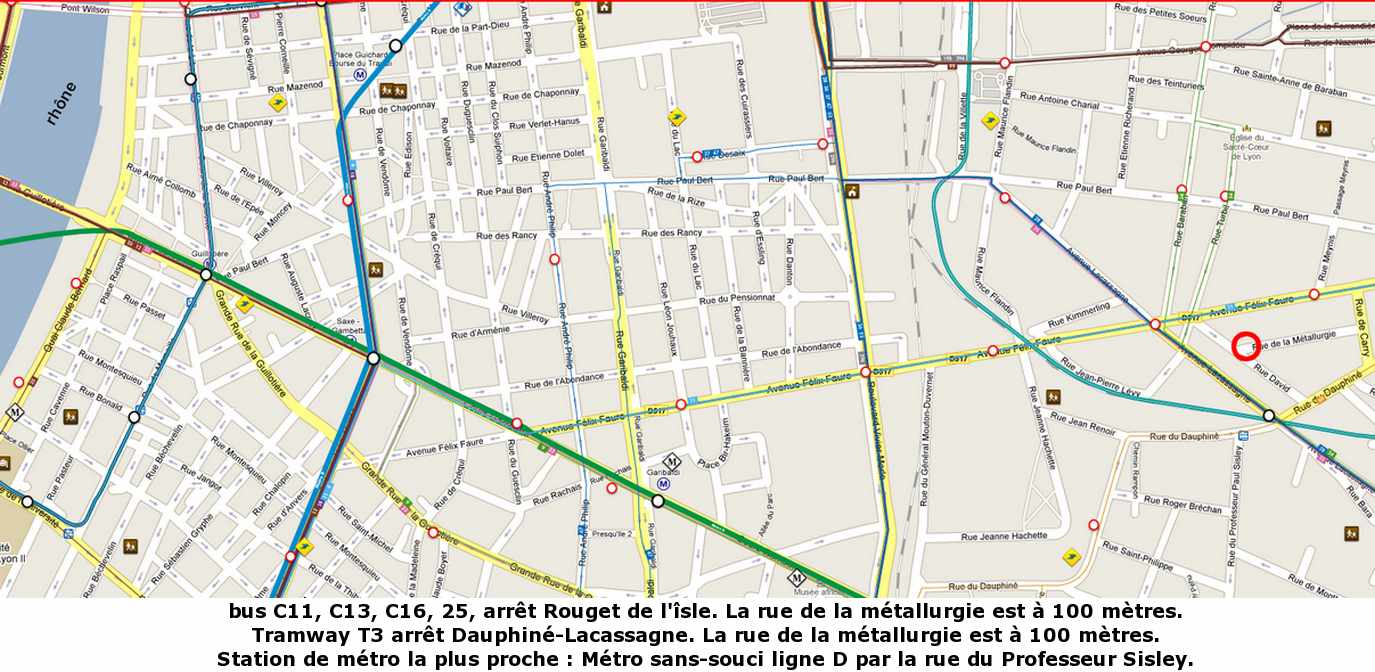 plan de localisation